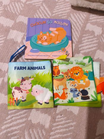 Lots de livres bébé 