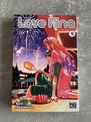 Manga Love Hina, tome 5 en français.