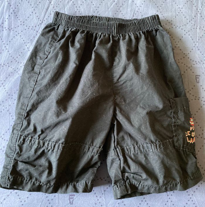 Short 18 mois bleu foncé - photo numéro 2