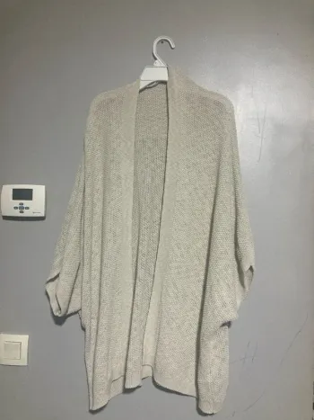 Gilet mi-long en mailles - manches chauve-souris - Taille S - Pimkie