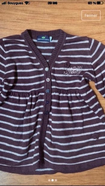 Gilet Sergent Major 24 mois 2 ans