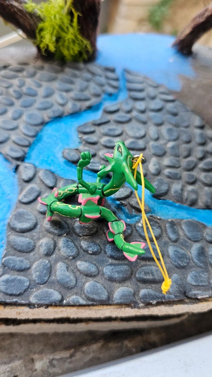 Super figurine Pokemon Nintendo porte clé rayquaza - photo numéro 7