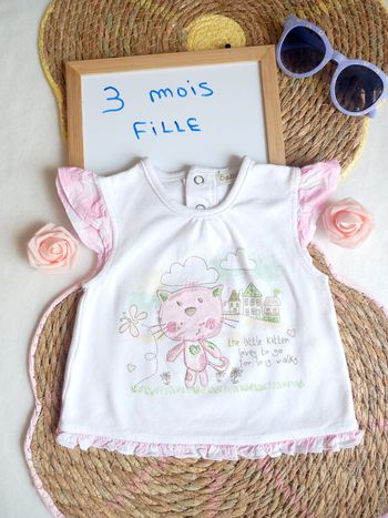 Débardeur fille 👧 3 mois