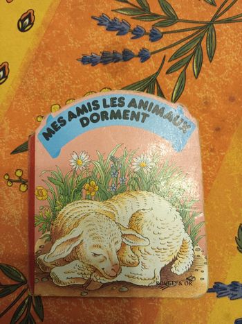 Livre en carton mes amis les animaux dorment