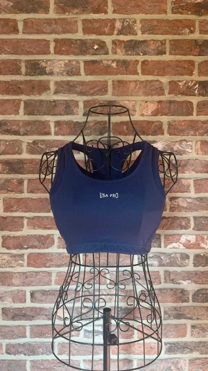 Brassière bleu USA PRO