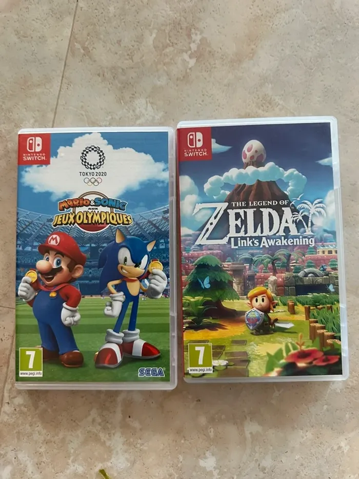 Boîte vide, Nintendo switch