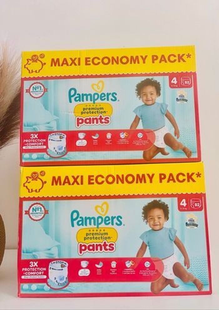 Couches Pampers  Pants Premium Protection Taille 4