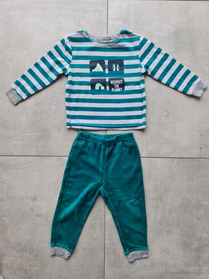 Pyjamas velours 3 ans
