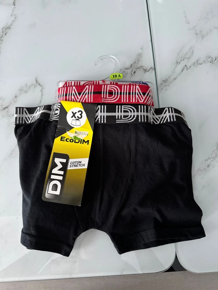 Lot de 3 boxers 10 ans dim