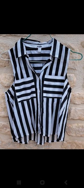 Chemisier sans manche Jennyfer taille S