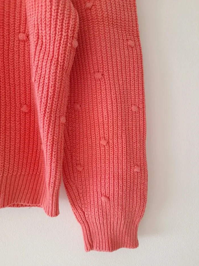 Pull déco "petits pompons " Mango - photo numéro 4