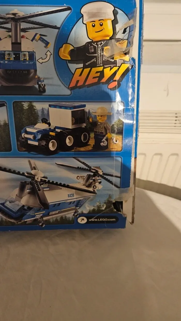 LEGO City 4439 Hélicoptère de transport de la police - photo numéro 7