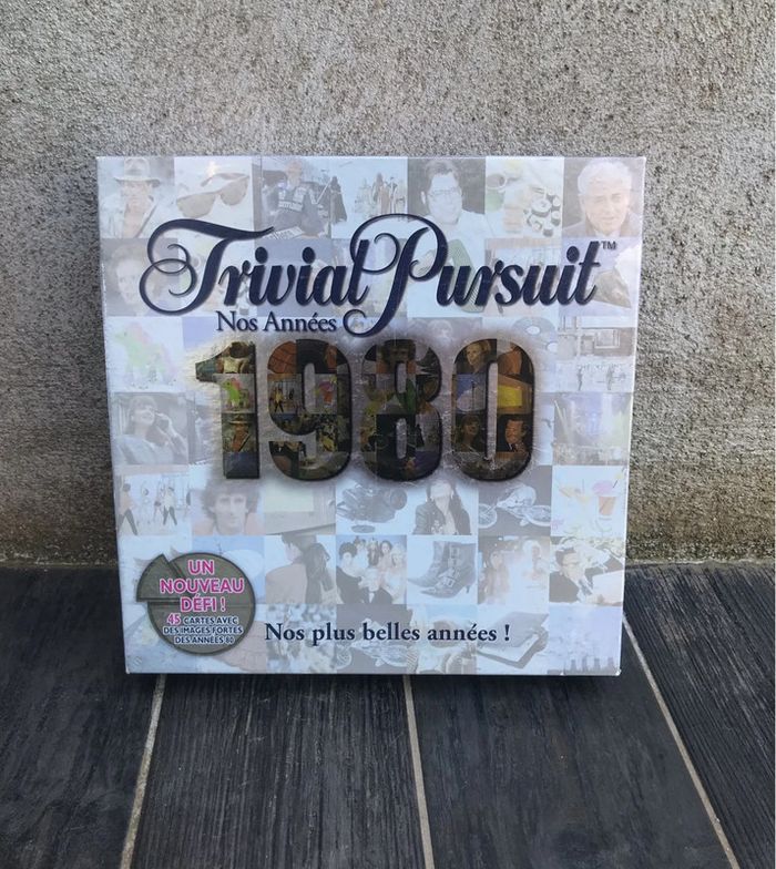 Jeu Trivial Poursuit : Nos années 1980 Vintage