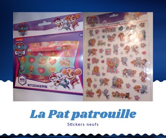 Lot stickers PAT PAROUILLE