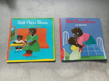 Lot de 2 livres Petit Ours Brun