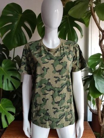T shirt imprimé militaire