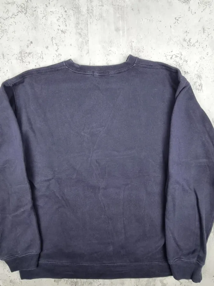 Sweat bleu marine Lands' End avec patch brodé – Taille L Homme (mesures en photos) - photo numéro 4