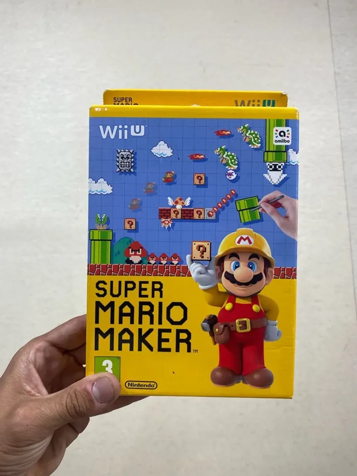 🟡 Super Mario Maker Wii U – Edition Limitée avec Artbook