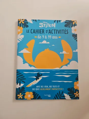 Cahier d'activités Stitch