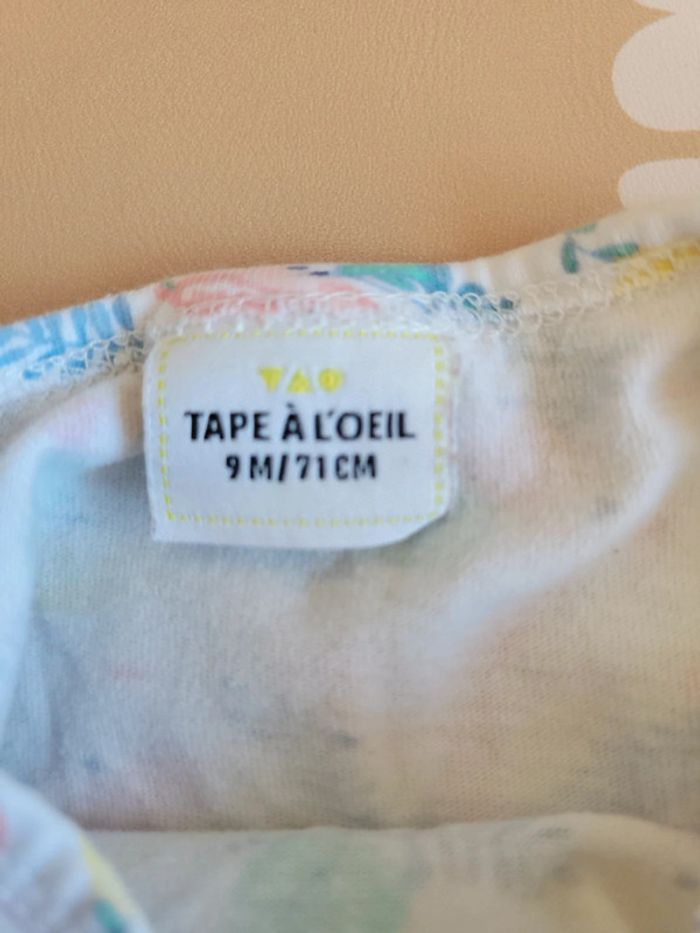 Lot de 2 pyjamas mixtes légers 9 mois - Adorables et confort - photo numéro 3
