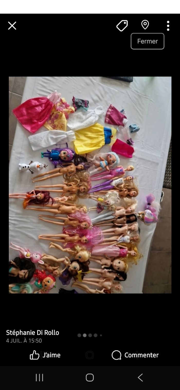 Barbies en lot - photo numéro 2