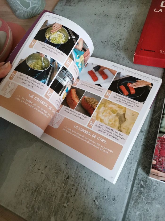 Coffret 2 livres recettes cyril Lignac - photo numéro 3