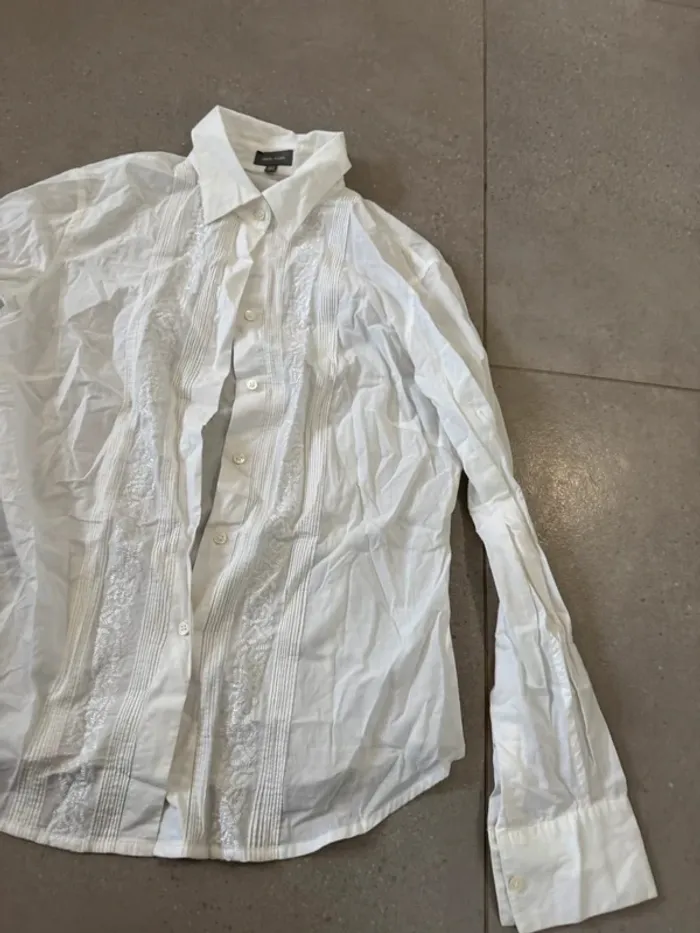 Chemise blanche Marc Aurel, taille 40, très bon état - photo numéro 2