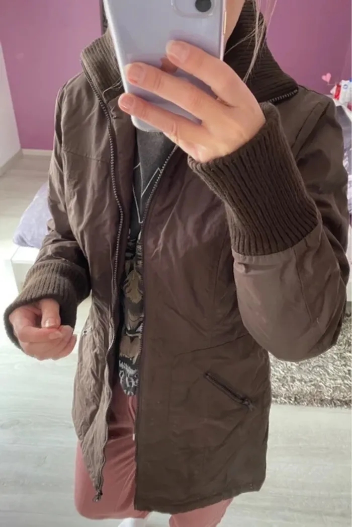 Manteau 38 marron - photo numéro 2