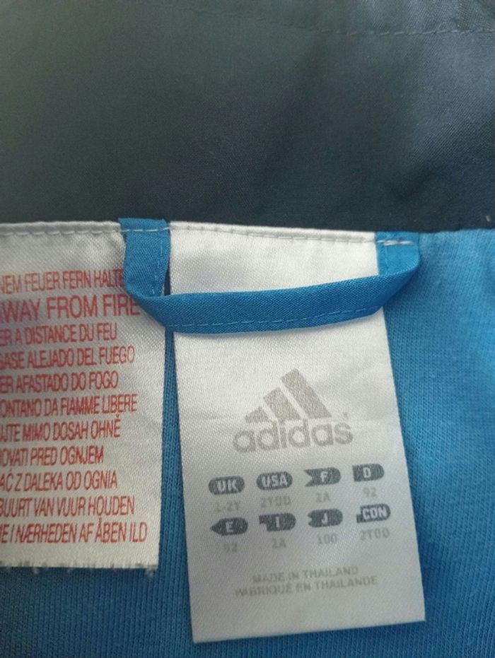 Gilet garçon adidas  2 ans - photo numéro 3