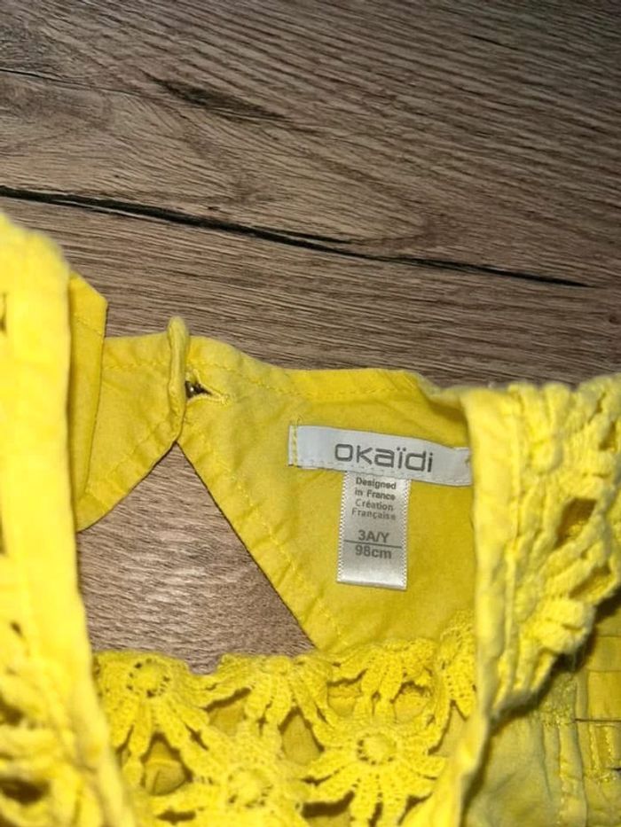 Ensemble jaune été okaidi 3 ans - photo numéro 6