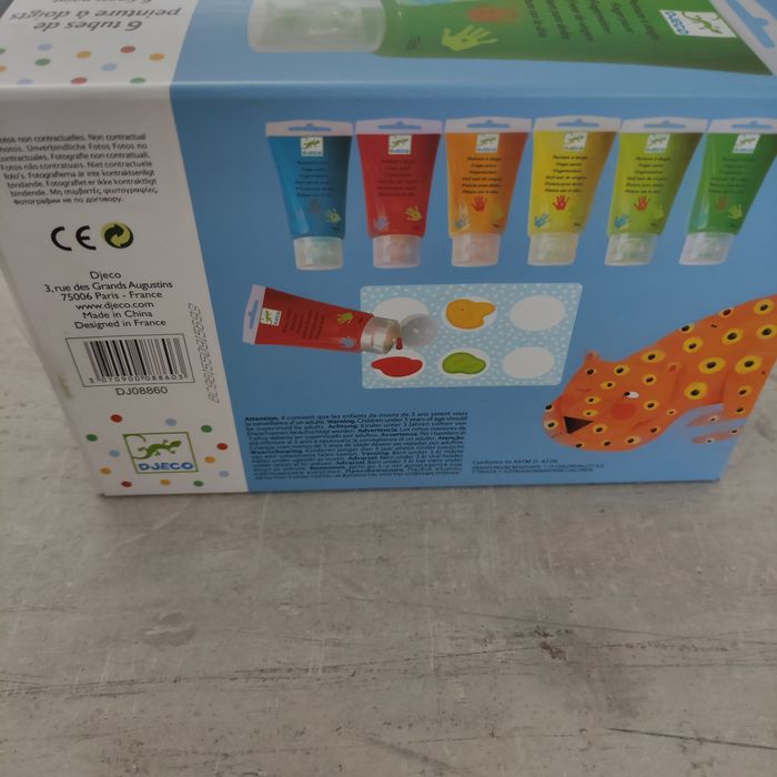Peinture à doigts pour les petits - Djeco - photo numéro 3