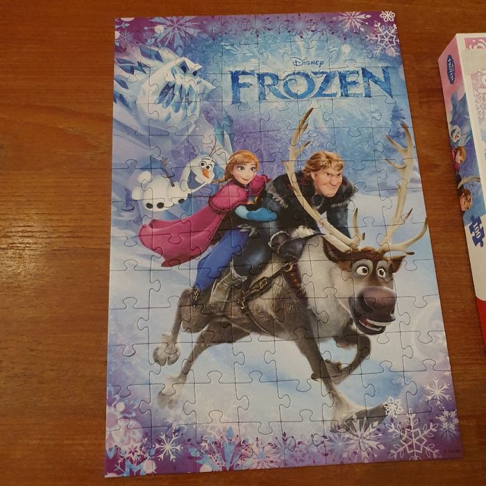 Puzzle reine des neiges 100 pièces - photo numéro 4