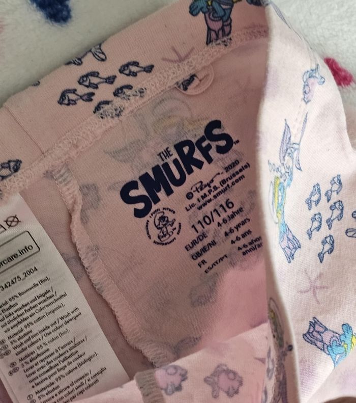 Legging schtroumpfs 6 ans - photo numéro 2