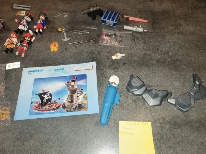 Chaloupe de pirate et phare playmobil 9522 - photo numéro 9