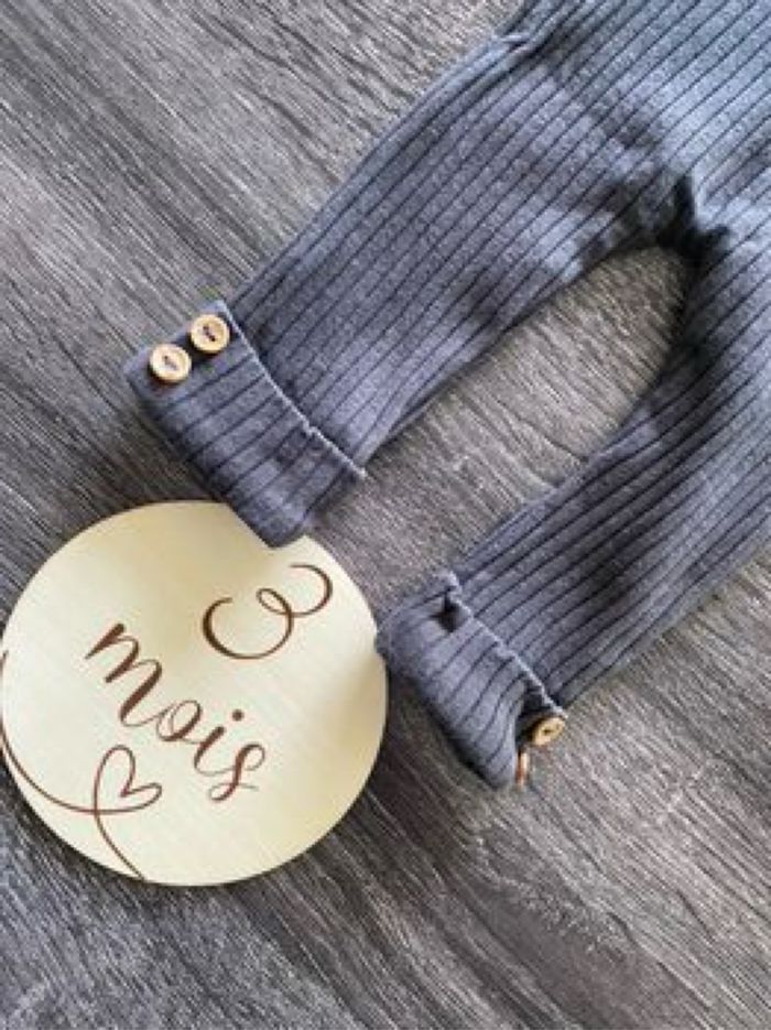 2 pantalons leggins Kiabi 3 mois - photo numéro 6