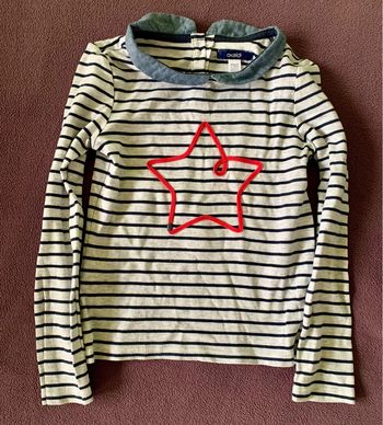 Tee-shirt manches longues fille 6 ans Okaidi