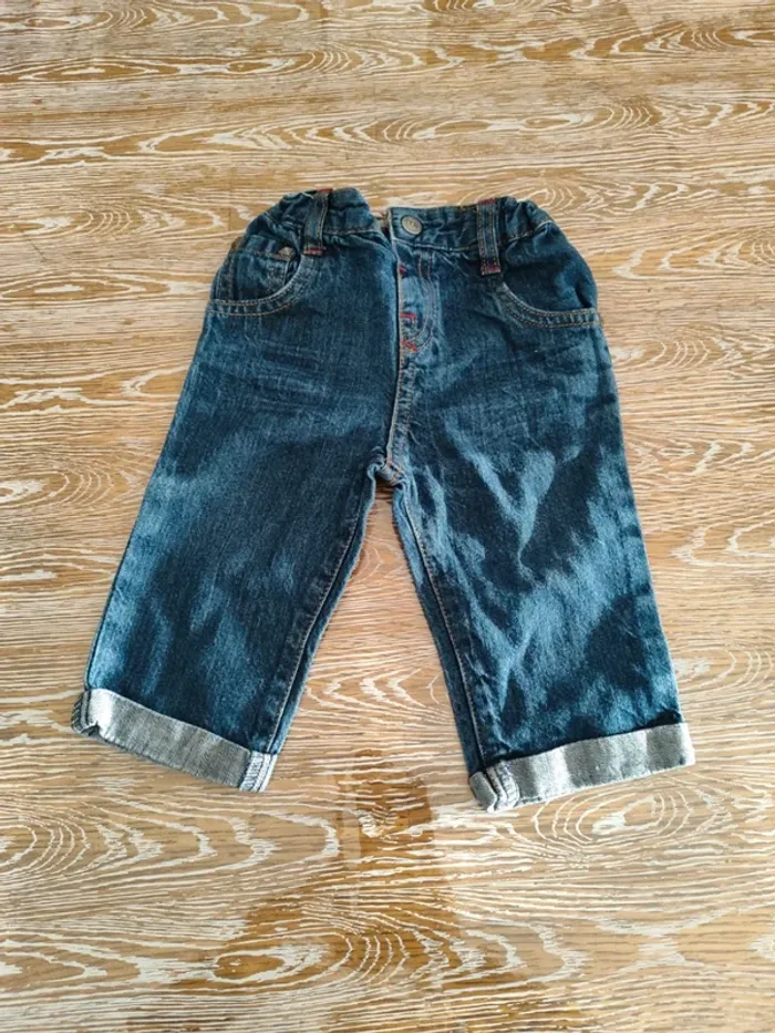 🍁 lots de 4 jeans + 1 pantalon taille 9 mois 🍁 - photo numéro 3