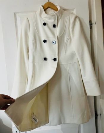 Magnifique manteau blanc neuf Promod
