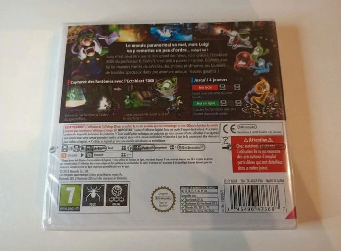 Jeu Nintendo 3ds luigi's mansion2 neuf sous blister - photo numéro 2