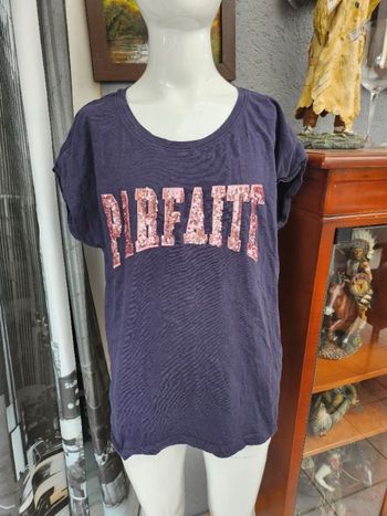 T-shirt bleu taille M Only (Ang)