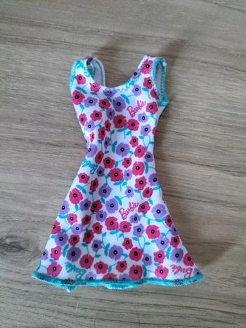 Robe floral dress barbie