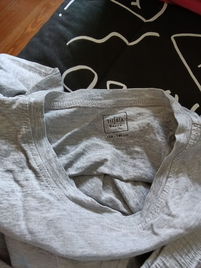 Pyjashort tissaia gris et multicolore - photo numéro 5