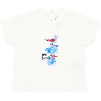 T-Shirt à manches courtes 3 mois Petit Bateau