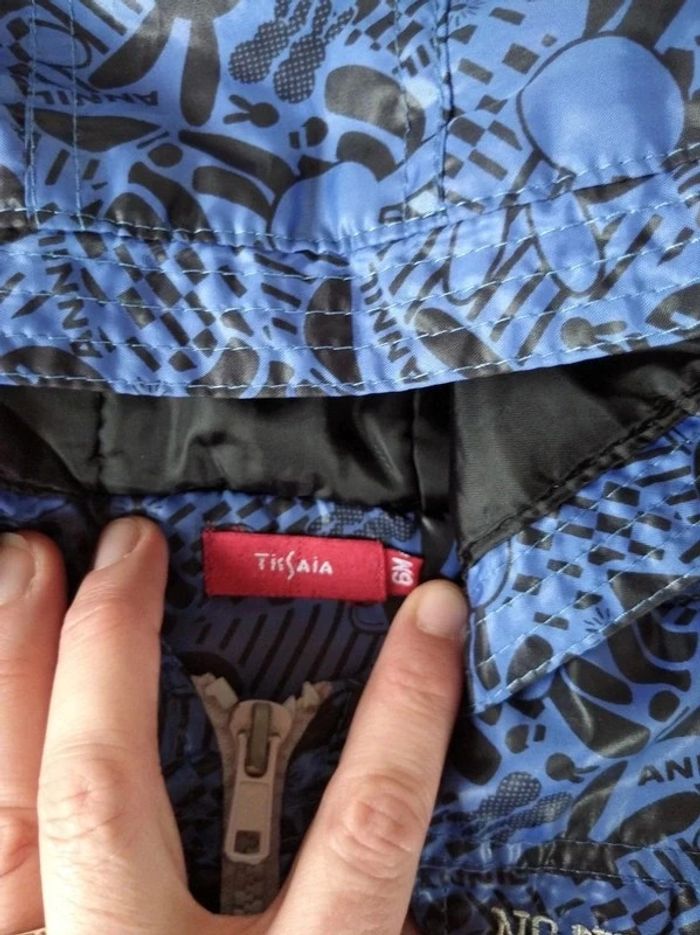 Veste blouson imperméable avec capuche Garçon 6 mois Tissaia - photo numéro 8