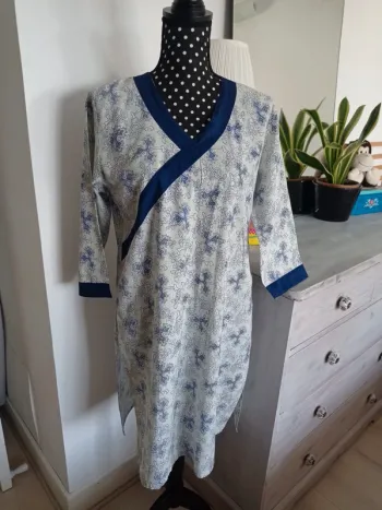 Sortie de plage manches 3quart