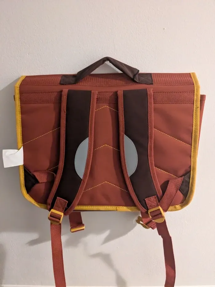 Cartable Harry Potter rouge / orange - photo numéro 4