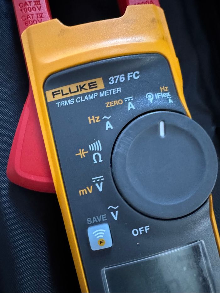 Pince ampère métrique fluke 376FC - photo numéro 6