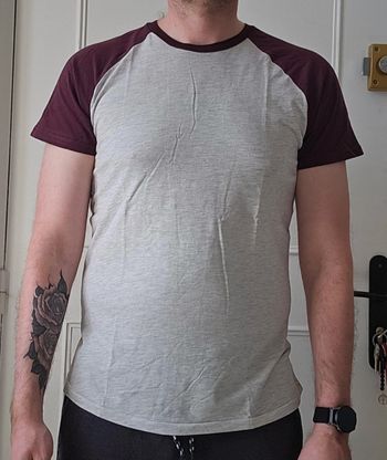 T-Shirt épaules couleur