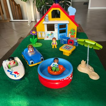 Ensemble, Maison  Playmobil enfant