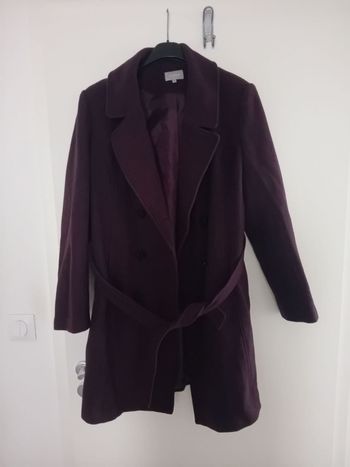 Manteau en laine taille 42